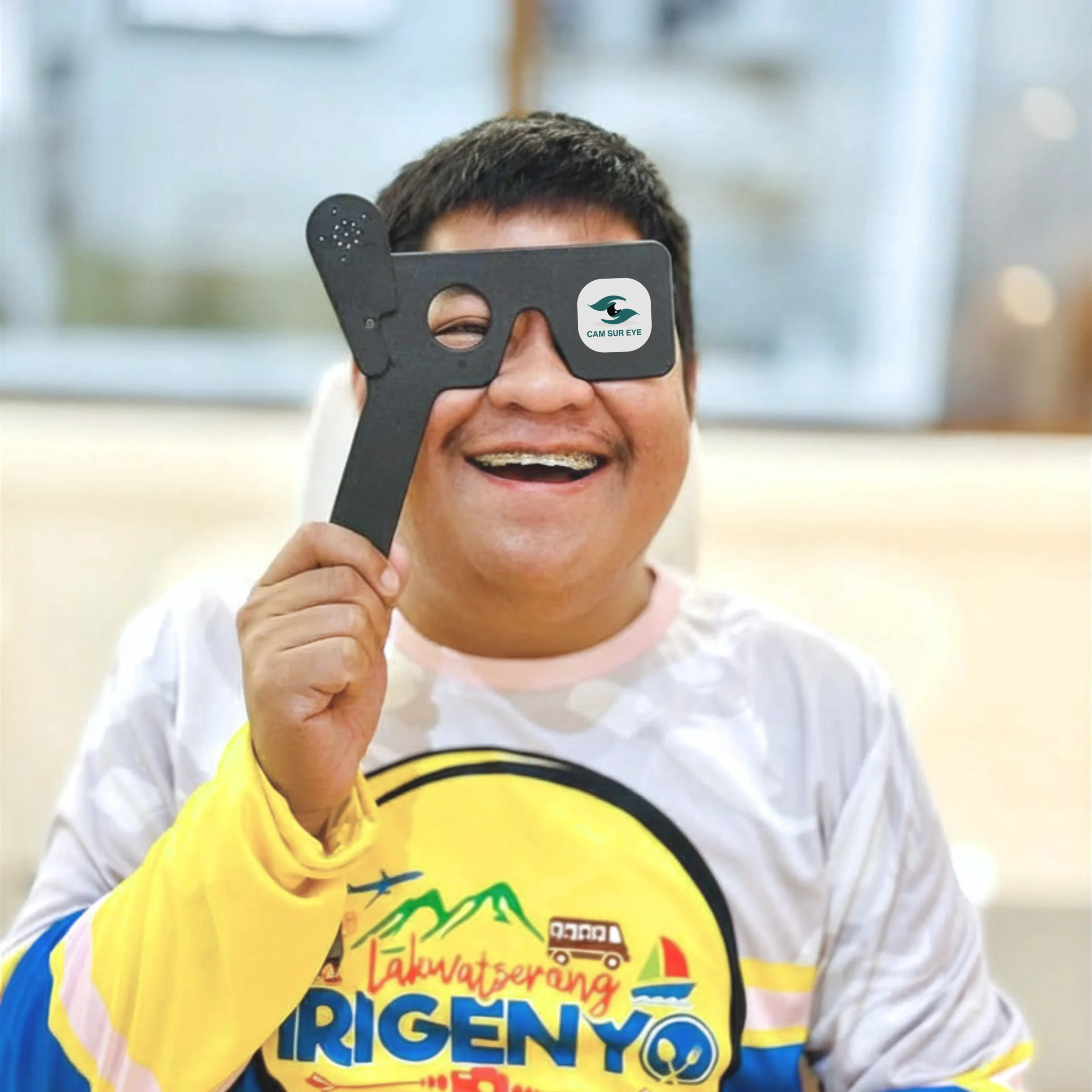 patient at cam sur eye center