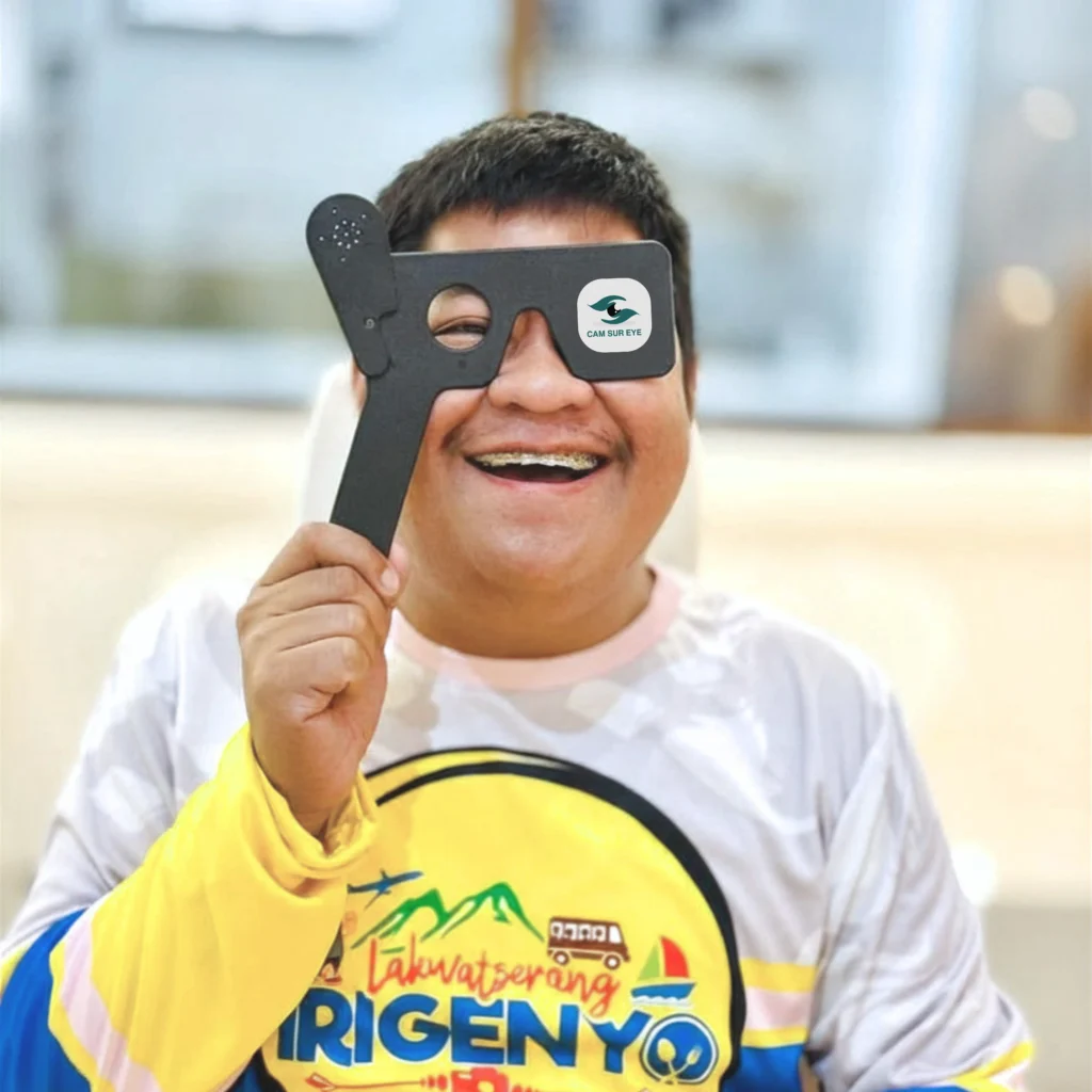 Patient at Cam Sur Eye Center